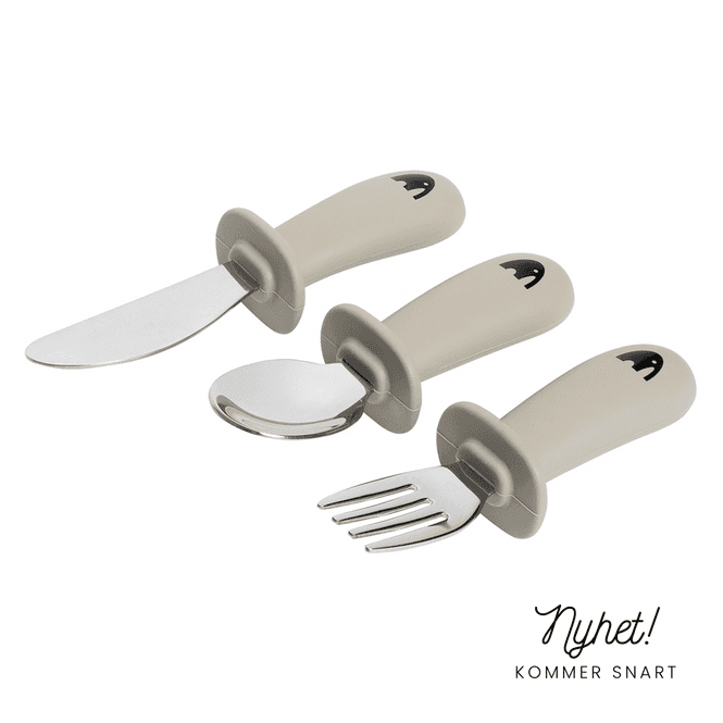 Hovedbilde Barnebestikk 3pck My1 BASIC - Pistasj