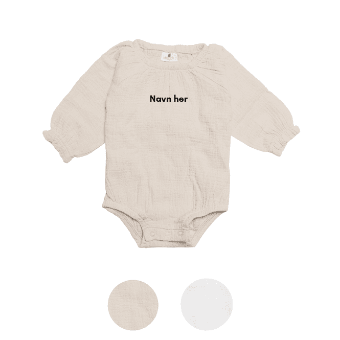 Hovedbilde Body i Musselin  - VELG FARGE