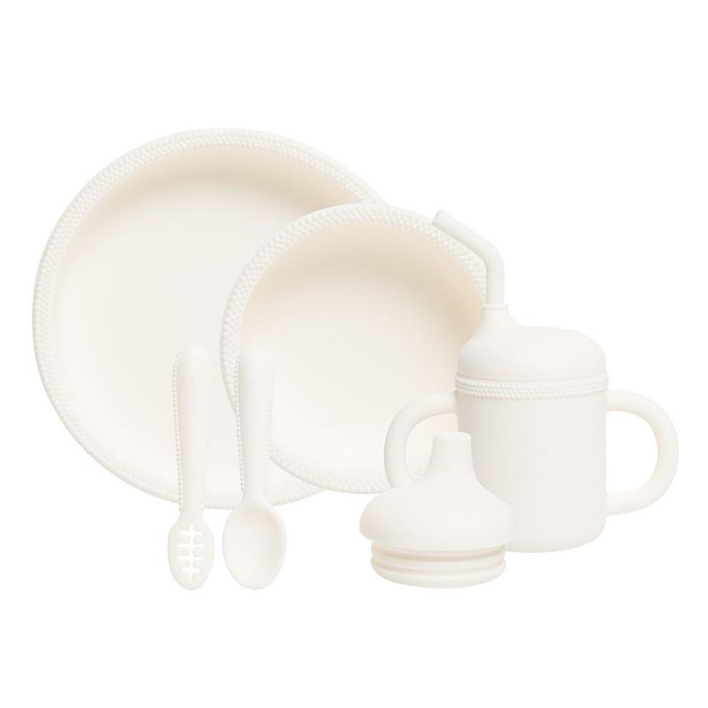 SPISESETT 6 deler My1 BUBBLES - VEL FARGE